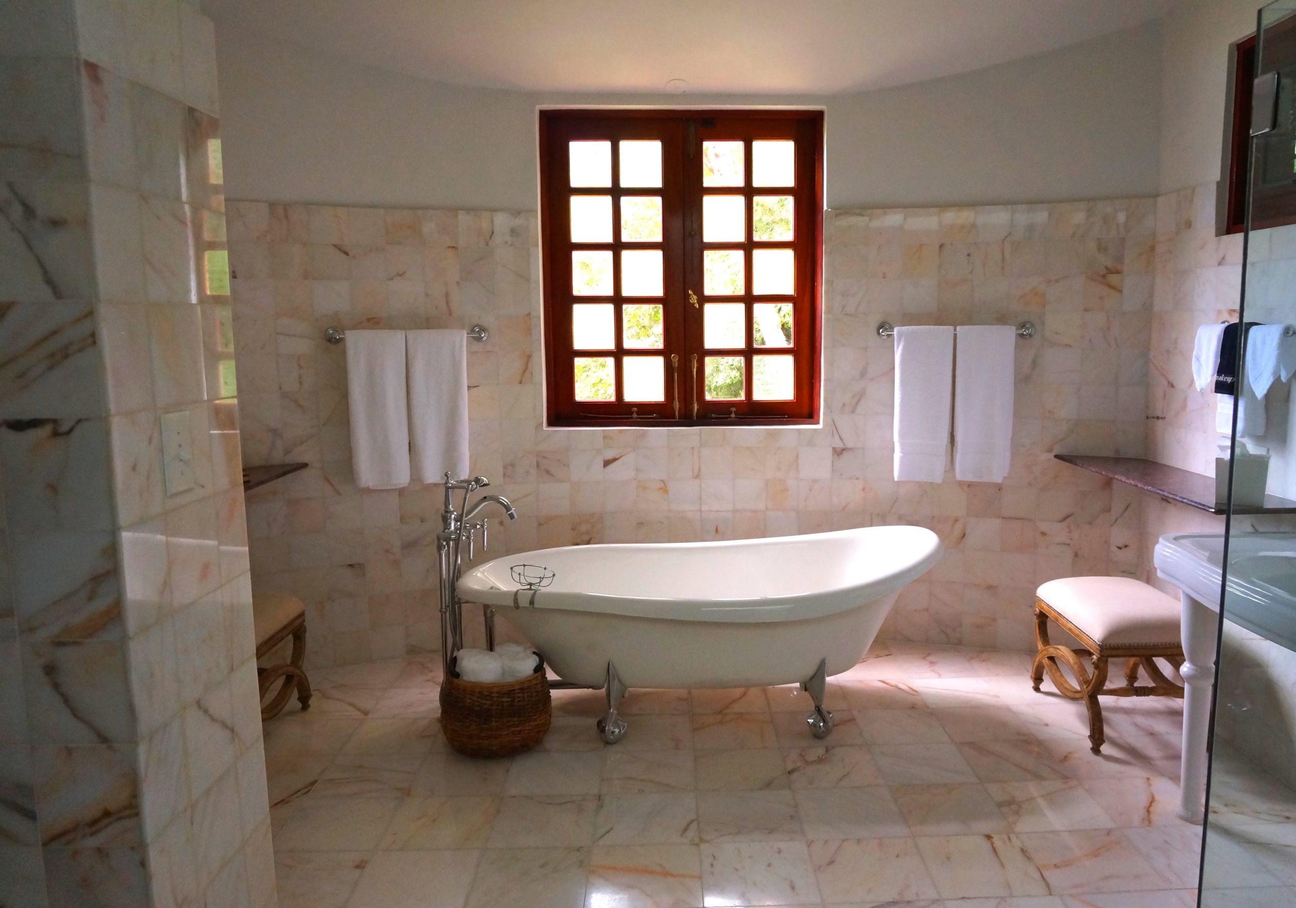 Bathrooms and kitchens